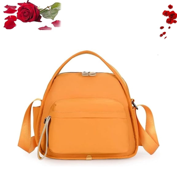 Veluna Shoulder Bag, Women Veluna Crossbody Shoulder Bag, Solid Zipper Handbag, Lightweight Large Capacity