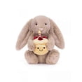 thumbnail image 1 of Sensory Comfort Plush Toys Whimsical Stuffed Animals for Anxiety Relief Birthday Gifts Cake Rabbit 31cm, 1 of 2