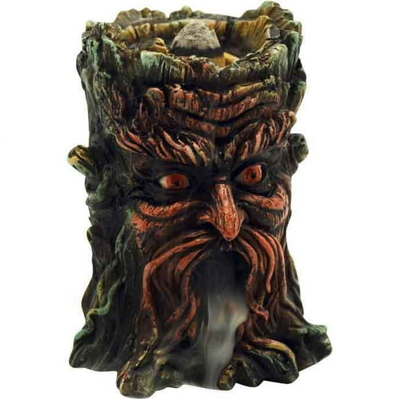 Backflow Greenman Incense Burner by Medieval Collectibles