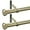 Antique Bronze, variant on 2 Pack Telescoping Curtain Rods,1Inch Diameter Drapery Rods 48-84Inch Length Adjustable Rod with Brackets Window Treatment-Warm Gold