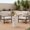 White, variant on FOROUTIA 22in Column Fire Pit, 15000 BTU Outdoor MgO Fire Column with Lava Rocks, Small Vertical Patio Fire Heater for Balcony Deck Backyard, Gray