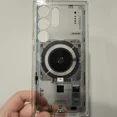 thumbnail image 3 of Étui de Téléphone Magnétique Précise avec Protection de Carte de Circuit Compatible avec MagSafe pour Samsung Galaxy S23 Ultra (Transparent, pour Galaxy S23 Ultra), 3 of 6