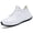 White, variant on YOURDIARY Mens Waterproof Golf Shoes Non-Slip Comfort Lightweight Outdoor Golf Sneakers
