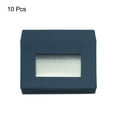 thumbnail image 3 of Unique Bargains 4'' Clear Double Sided Mailing Photos Full Face Window Envelopes, Blue 10 Pack, 3 of 5