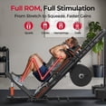 thumbnail image 5 of FED Fitness Feierdun Series LP1 Leg Press Machine, 2‑in‑1 Hack Squat Combo for Home Gym, with Pulley System and 38" Full Rom Squat Range, 5 of 10