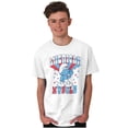 thumbnail image 5 of Hefty Smurf American Muscle USA Men's Graphic T Shirt Tees Brisco Brands L, 5 of 5