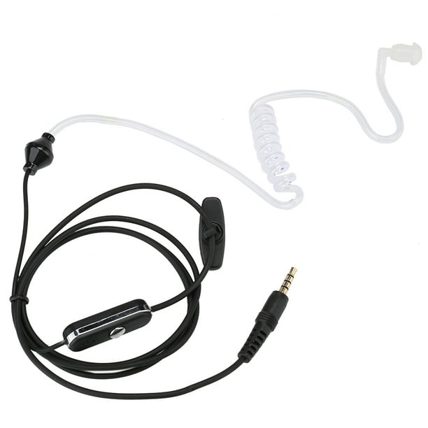 Auriculares 2colors 3.5 mm en la oreja auriculares auriculares auriculares walkie talkie oído