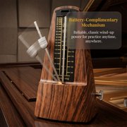 Mechanical Metronome with Wood Grain Finish – High Precision for Piano & Guitar