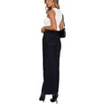 thumbnail image 4 of Women Denim Maxi Skirt Casual High Waisted Solid Split Long Jean Skirt Fashion Retro Streetwear, 4 of 5