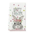 thumbnail image 2 of XGFHYJEH Easter Decoration, Easter Decorations for the Home, Easter Decor, Easter Polyester Cotton Platter Towel Kitchen Rag Easter Towel, 2 of 6