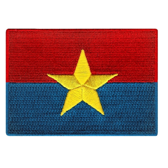 Viet Cong Flag Embroidered Iron-on Patch