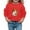 Red, variant on Big Girls Pumpkin Skeleton Bat Ghost Sweatshirt Cute Print Long Sleeve Crewneck Pullover Kids Top Fall Winter School Outing Clothing Orange Size 9-10T
