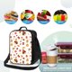 thumbnail image 4 of Fotbe Autumn Maple Leaf with Hedgehog Lonchera Bolsa de Almuerzo para Hombres y Mujeres, Lonchera de Gran Capacidad, Bolsa de Almuerzo Reutilizable, Bolsa Térmica Aislante, 4 of 7