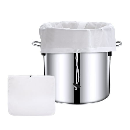 

Straining Bag Brew Brewing Bags Juice Peel Separation Reusable Kitchen Durable Polyester Liquid Mesh Gauze 1Pcs