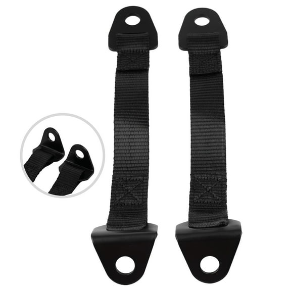 Rooha 2Pcs Car Adjustable Door Limiting Check Strap For Can Am Maverick X3 Door Straps Interior Replacement Parts