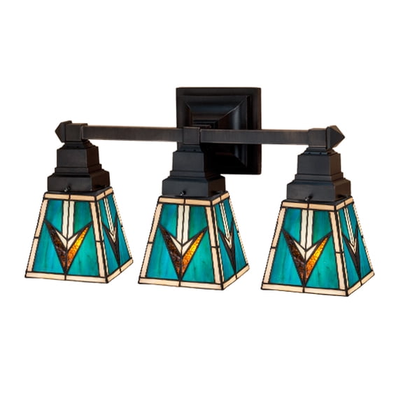 20"W Valencia Mission 3 LT Vanity Light