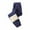 Navy, variant on Polar Fleece Sweatpants for Men Solid Drawstring Elastic Waist Lounge Cuffed Joggers with Zippered Pockets Navy 2XL
