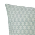thumbnail image 2 of Fabdivine Handcrafted Pure Linen Hand Block Print Pillow Cover, 20X20, Throw Pillowcase Cushion Cover with Zipper for Sofa, Couch, Home Décor, Outdoor, Farmhouse, Living Room, Traz, 2 of 8