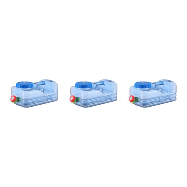 Bearachild Contenedor cisterna de agua portátil, opción segura y duradera para viajes de acampada, cubo de agua fácil de 5,5 L Type1 NO1