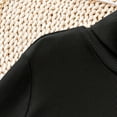 thumbnail image 5 of Ulanda Boy's Ribbed Turtleneck Cable Knitted Sweater Slim Fit Pullover Sweater for Kids 4-13 Years (Black, 14), 5 of 6