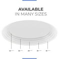 thumbnail image 5 of Round Acrylic Plexiglass Sheet Table Top 1/4" Flat Clear Cake Disc Lucite Circle, 5 of 9