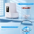 thumbnail image 4 of INSMART Makeup Brush Cleaner , 3 IN 1 Makeup Brush Cleaner Machine with Dual-Direction Cleaning, 2H/5H Dryer Timer, Detachable Wash Tank, Touch Control, and 5-Min Quick Wash, 4 of 9