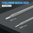 thumbnail image 2 of Yes Right E6013 Welding Rods 3/32'' Carbon Steel Stick Welding Electrodes ARC Welding Equipment for Home Repairs 5LB, 2 of 7