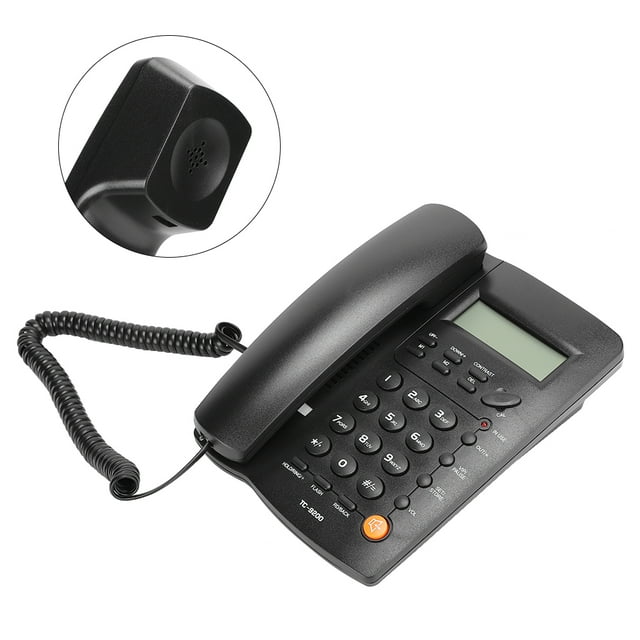 Teléfono fijo ANGGREK TC-9200 ABS Clear Call Identificación de llamadas para hotel oficina