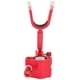 thumbnail image 5 of Soporte portátil para caña de pescar para aventuras de pesca al aire libre, soporte telescópico de aluminio rojo para caña de pescar, 5 of 8