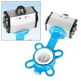 thumbnail image 5 of 304 Stainless Steel Wafer Type Pneumatic Butterfly Valve Stop Valve DN40/50/65, 5 of 5
