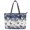 Butterfly Design, variant on POLERO Hummingbirds Hibiscus Flowers Casual Tote Bag, PU Leather Handbag Zipper Saddle Handbag for Shopping Work