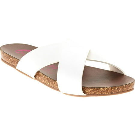 criss cross sandal slide guppy leather walmart