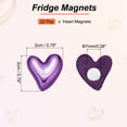 thumbnail image 2 of Imanes para Nevera Uxcell, 22 Pcs Imanes Decorativos en Forma de Corazón, Lindos Imanes para Refrigerador, Stickers Magnéticos Decorativos, 2 of 6