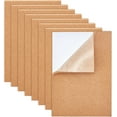 thumbnail image 1 of 4 láminas de corcho de 30 x 21 cm (11,8 x 8,26 pulgadas) con reverso adhesivo (6 mm de grosor) para decoración de paredes, fiestas y manualidades., 1 of 8
