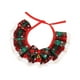thumbnail image 2 of Christmas Cats Collar Scarf Braideds Decoration Necklace Bow Tie Bells Pet Winter Accessories Necklace Holiday Decoration, 2 of 6