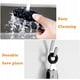thumbnail image 1 of Cepillo para barbacoa Accesorios para barbacoa Clip de silicona para barbacoa Juego de 3 piezas Negro (7 pulgadas 9 pulgadas 12 pulgadas) ZefeiWu 8390614871878, 1 of 1