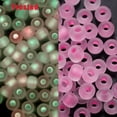 thumbnail image 4 of Lote de 600 cuentas de semillas luminosas esmeriladas de 3mm, cuentas espaciadoras sueltas para collar, pulsera, pendientes, accesorios para hacer joyas, 4 of 4