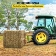thumbnail image 2 of 39-Inch Heavy Duty Bale Spear Fork Spike 3000 lbs Capacity 1.875-Inch Wide, 2 of 6