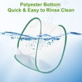 thumbnail image 4 of Uxcell Butterfly Habitat Cage Terrarium, Outdoor Collapsible Mesh 1014 [White With Green, 13 x 13 x 15 Inch], 4 of 7