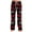 46# Black, variant on Heart Print Lounge Pants for Valentine's - Women's Wide Leg Pajama Bottoms with Pockets & Adjustable Waist,Red M