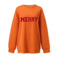 thumbnail image 4 of Christmas Sweatshirt for Women 2025 Funny Plus Size Print Tops Crewneck Long Sleeve Xmas Holiday Shirts, 4 of 4