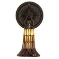 thumbnail image 6 of 5.5" Wide Stained Glass Pond Lily Wall Sconce, 6 of 7