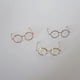 thumbnail image 5 of Gafas pequeñas para muñecas, accesorios de columpio a juego, marco de alambre de acero para gafas, 5 of 6