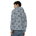 thumbnail image 4 of Honeii Anchors And Steering Wheel Print Hoodies for Men, Pullover & Full Zip, Breathable Zip up Hoodie, Sweatshirt-Small, 4 of 5