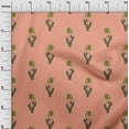 thumbnail image 2 of oneOone Cotton Poplin Fabric Leaves & Floral Block Fabric Prints By Yard 56 Inch Wide, 2 of 4