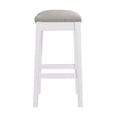 thumbnail image 6 of Alaterre Furniture Williston White Wood Counter Height Stool - Set of 2, 6 of 9