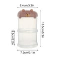 thumbnail image 3 of Airtight Dog Treat Holder Outdoor - Leak-Proof Pet Food Storage Container with Locking Lid Plastic Dog Treat holder Airtight for Freshness Portable Treat Jar for Dogs, 3 of 5