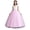 Pink, variant on Sleeveless Flower Girl Dress A-Line Straight Tutu Tulle Backless Princess Puffy Lace Dresses Party Gown White 6-7 Years