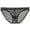 Black, variant on Men's Sheer Mesh Lace Briefs** Red L