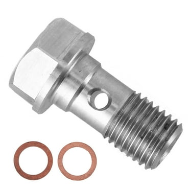 Turbo Oil Feed Restrictor M10x1.25 - Stainless Steel Fitting For TD02, TD03, TD04 Turbochargers